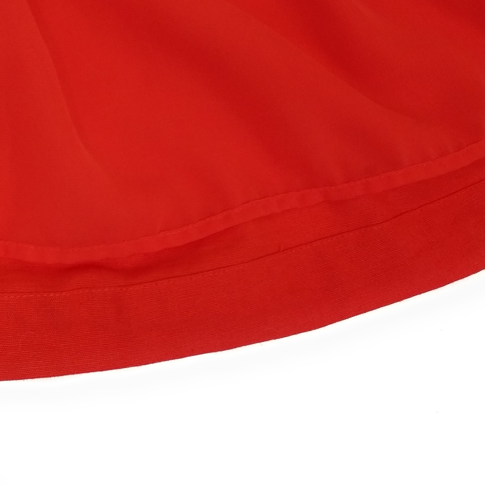 American Eagle Outfitters Red Button Front Midi Dress Womens Size XS - Picture 6 of 8